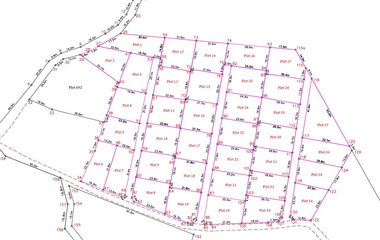 Kasanje Phase III — Affordable Land for Sale at Afredim Consults
